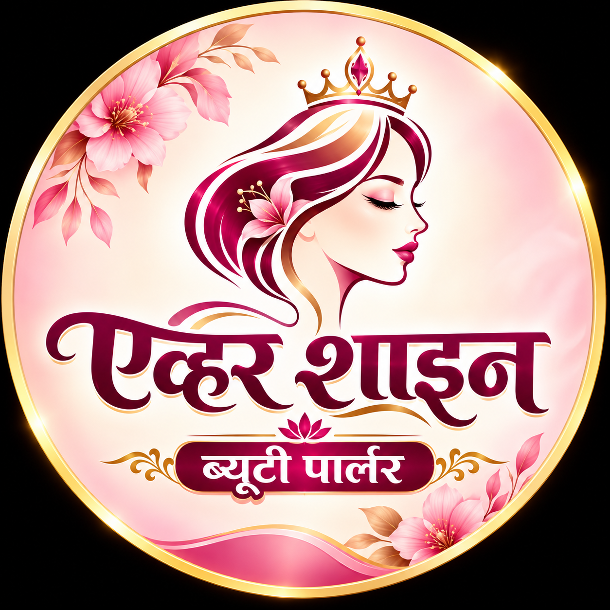 AVER SHINE BEAUTY PARLOUR logo