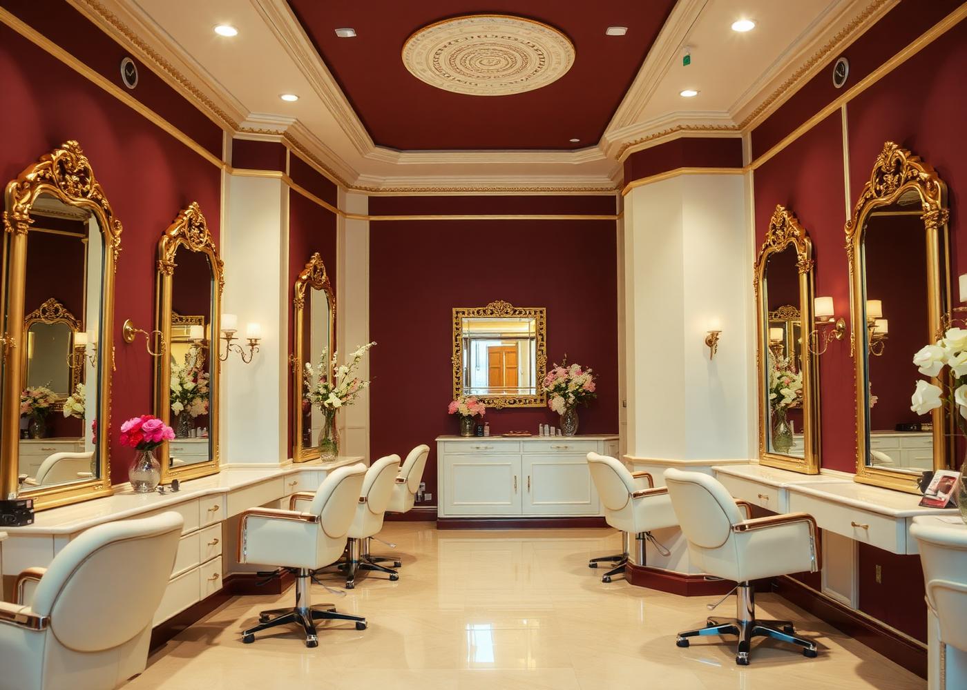 Aver Shine Beauty Parlour interior in Sadar Bazar, Indore